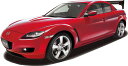 1/24 インチアップシリーズ No.326 マツダRX-8 タイプS(GT・Wウィング付き) 【ID-326】 (プラモデル)