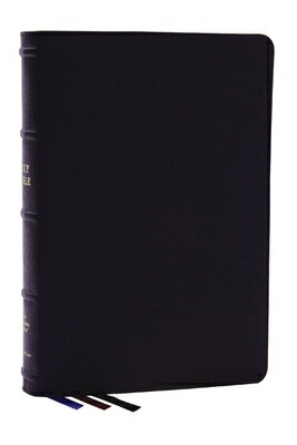 Nkjv, Large Print Thinline Reference Bible, Blue Letter, MacLaren Series, Genuine Leather, Black, Th NKJV THINLINE REF BIBLE LP PRE 