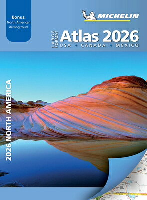 Michelin North America Large Format Road Atlas 2026 MICHELIN NORTH AMER LARGE FORM 