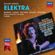 【輸入盤】『エレクトラ』全曲　小澤征爾＆ボストン響、ベーレンス、ルートヴィヒ、他（1988　ステレオ）（2CD） [ シュトラウス、リヒャルト（1864-1949） ]