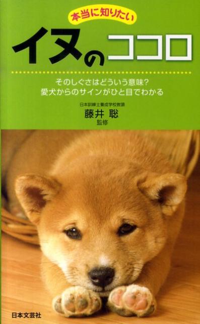 本当に知りたいイヌのココロ