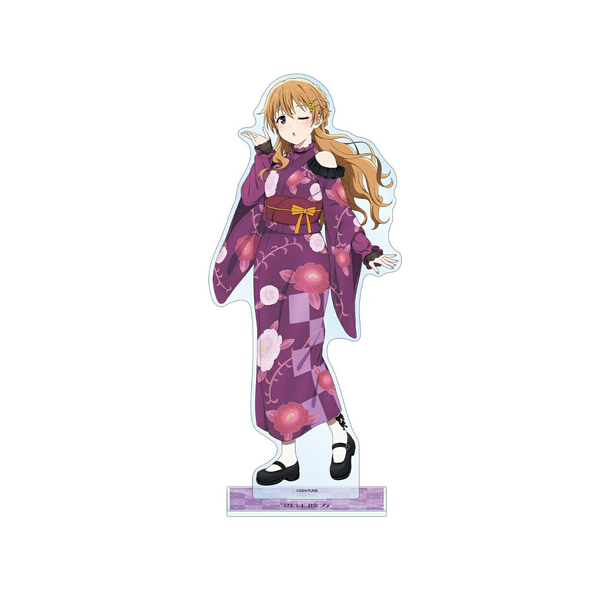 ラブライブ！虹ヶ咲学園スクールアイドル同好会描き下ろし 近江彼方 着物ドレスver. 特大アクリルスタンド
