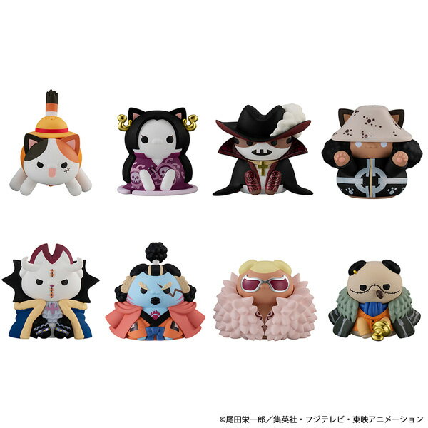 MEGA CAT PROJECT 『ONE PIECE』 ニャンピースニャーン！ ルフィと王下七武海【再販】 (BOX) (グッズ)