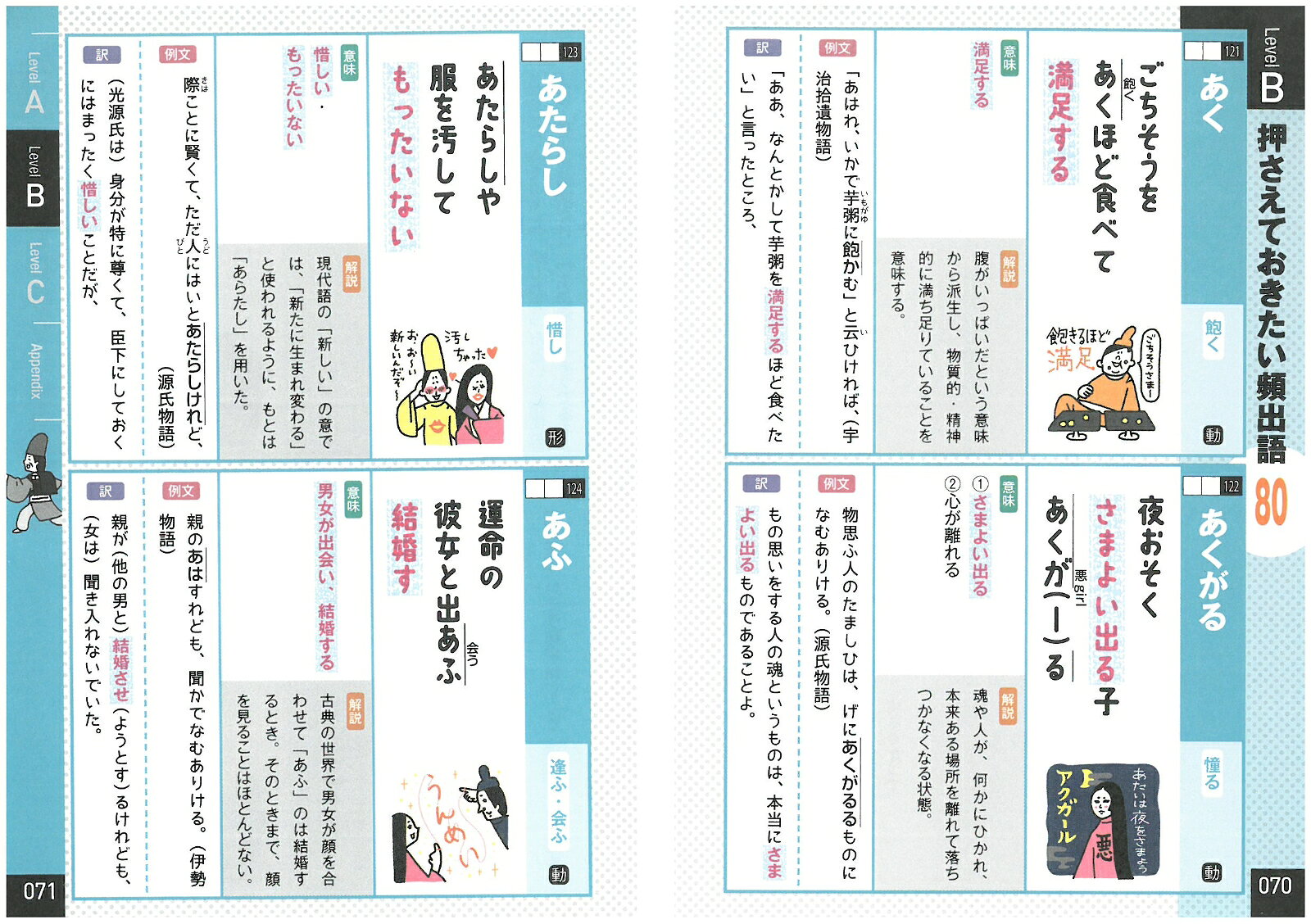 中学 100%丸暗記 古文単語 マンガとゴロで...の紹介画像3