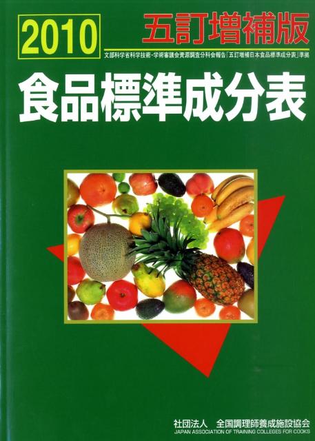 食品標準成分表（2010）