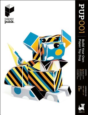 PUP001: Build Your Own Paper Toy Dog [With 175 Stickers and Poster and Adhesive Dots and 21 Paper Sh PUP001 [ Paper Punk ]