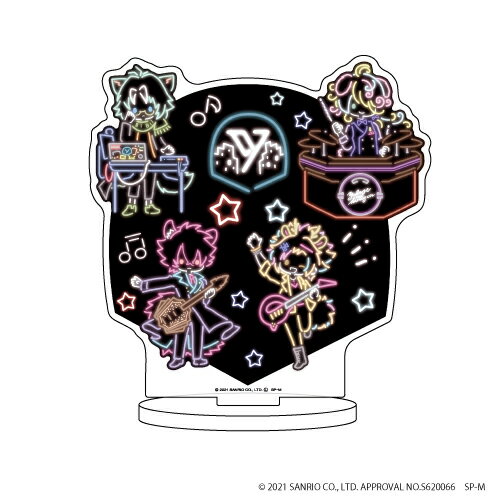 キャラアクリルフィギュア「SHOW BY ROCK!! STARS!!」04/Yokazenohorizon(ネオンサインアート)【グッズ】