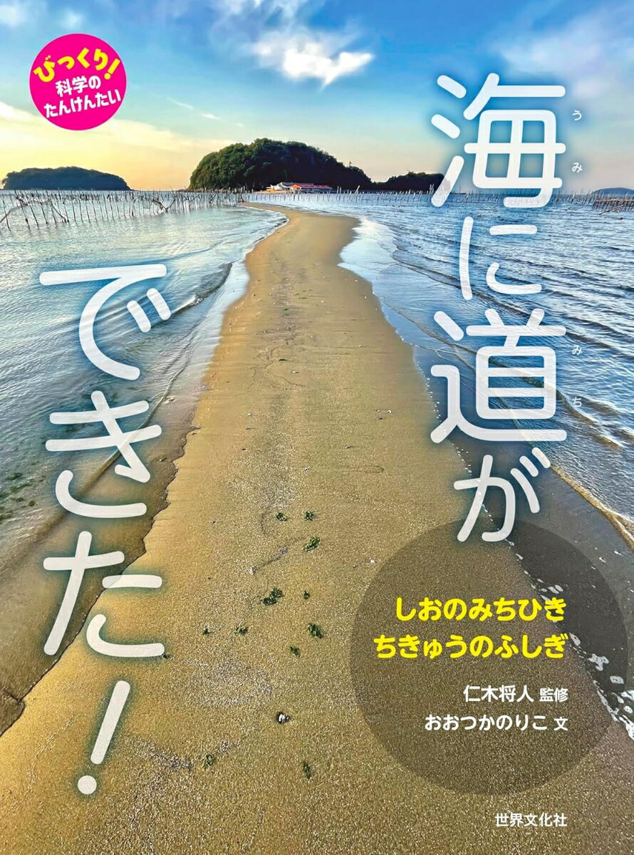海に道ができた！