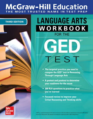 McGraw-Hill Education Language Arts Workbook for the GED Test, Third Edition MGWH EDUCATION LANGUAGE ARTS W [ McGraw Hill ](3)