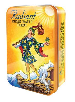 Radiant Rider-Waite(r) Tarot in a Tin With Book and Keepsake Tin RADIANT RIDER-WAITE IN A TIN Pamela Colman Smith