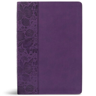 CSB Super Giant Print Reference Bible, Value Edition, Purple Leathertouch CSB SUPER GP REF BIBLE VALUE / [ Csb Bibles by Holman ]