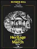 【輸入楽譜】キング, Karl L.: 行進曲「バンカー・ヒル」/スウェアリンジェン編曲: スコアとパート譜セット