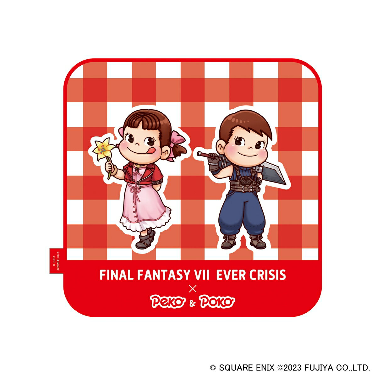 FFVII EVER CRISIS×Peko&Poko ハンカチ ペコ＆ポコ