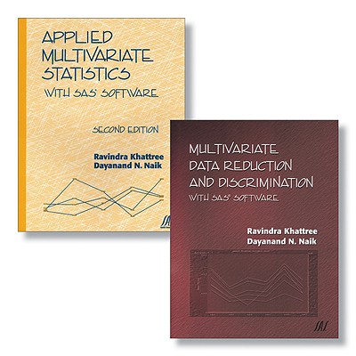 This set contains 9780471322993 Applied Multivariate Statistics with SAS? Software, 2nd Edition and 9780471323006 Multivariate Data Reduction and Discrimination with SAS? Software both by Ravindra Khattree and Dayanand N. Naik.