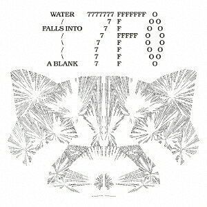 Water Falls Into A Blank