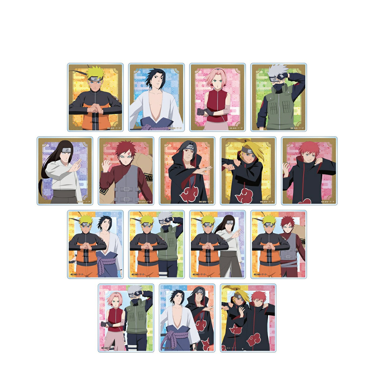 NARUTO-ナルトー 疾風伝描き下ろし 戦闘前ver. トレーディングアクリルフォト(BOX＝16入)