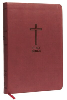KJV, Thinline Bible, Large Print, Imitation Leather, Red Letter Edition KJV THINLINE BIBLE LP IMIT RL 