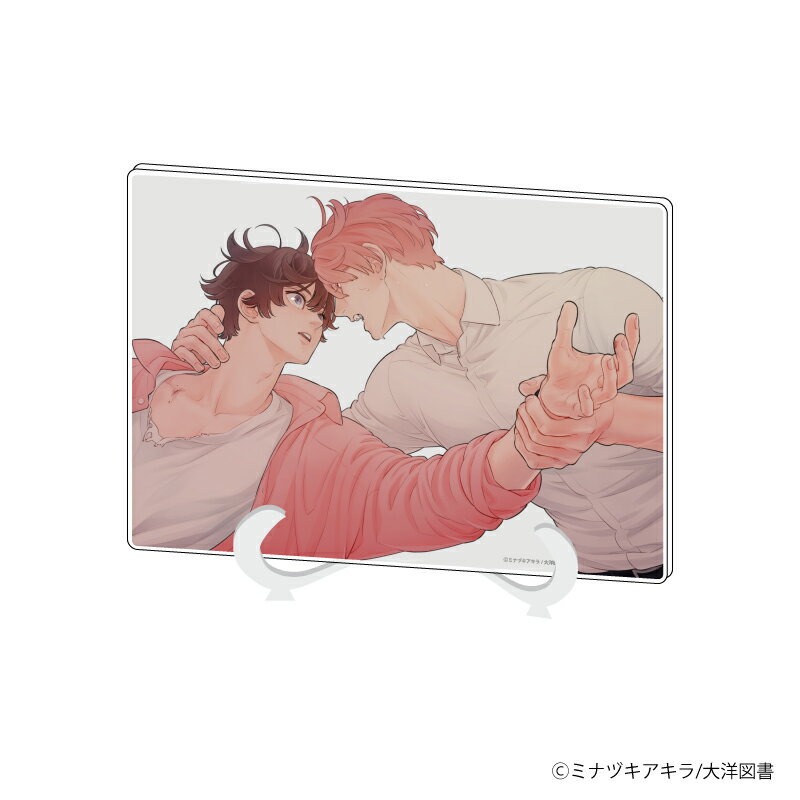 アクリルアートボード(A5サイズ)「スモーキーネクター」02/安仲有生&羽瀬川みつるB(公式イラスト)【グッズ】