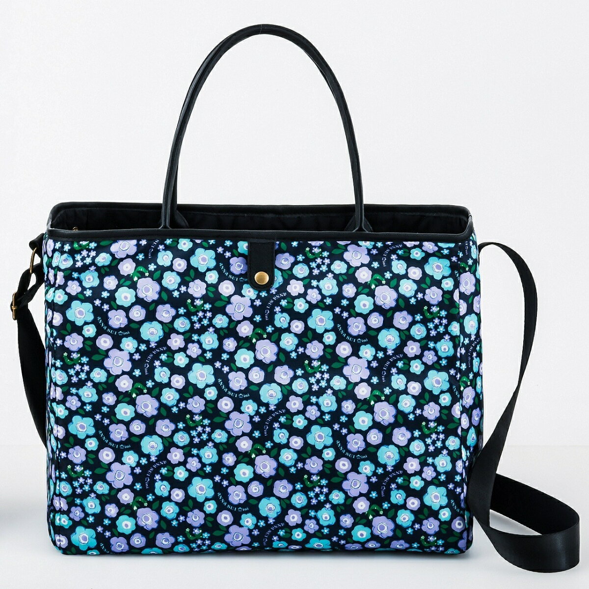 ANNA SUI mini リバーシブルで使えるロゴキルトなトートバッグBOOK 3