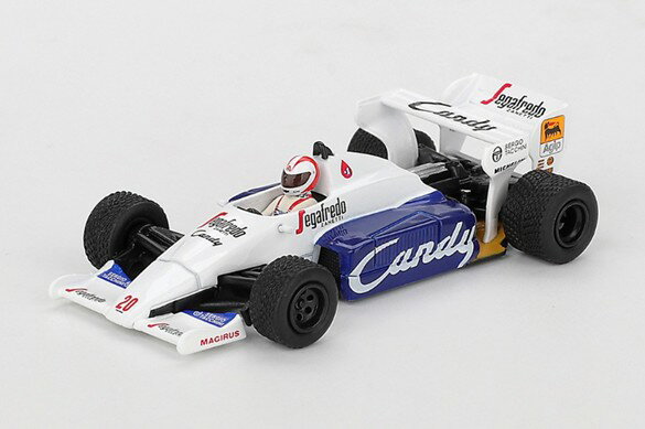 MINI-GT 1/64 トールマン TG184 モナコグランプリ 1984 #20 ジョニー・チェコット 【MGT01193-BL】 (ミニカー)