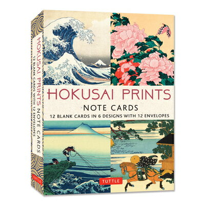 HOKUSAI PRINTS NOTE CARDS [ TUTTLE STUDIO ]