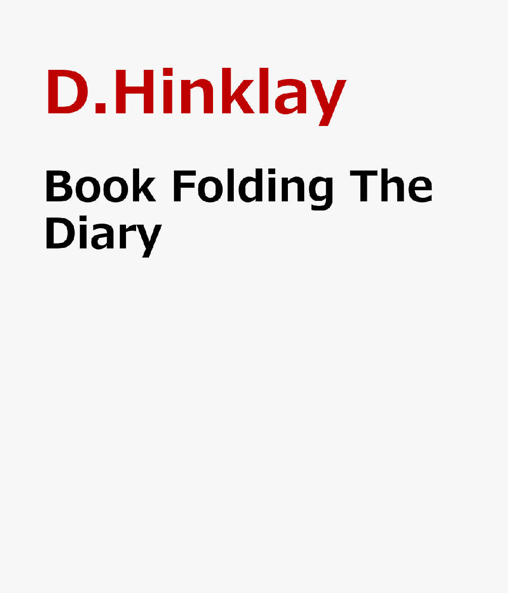 Book Folding The Diary