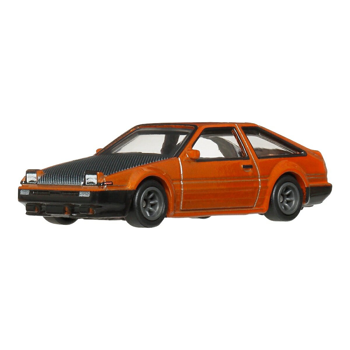 ホットウィール(Hot Wheels)　カーカルチャー ジャパンヒストリックス5 トヨタ AE86 スプリンター トレノ 乗り物おもちゃ ミニカー 3歳から オレンジ JKF10 2