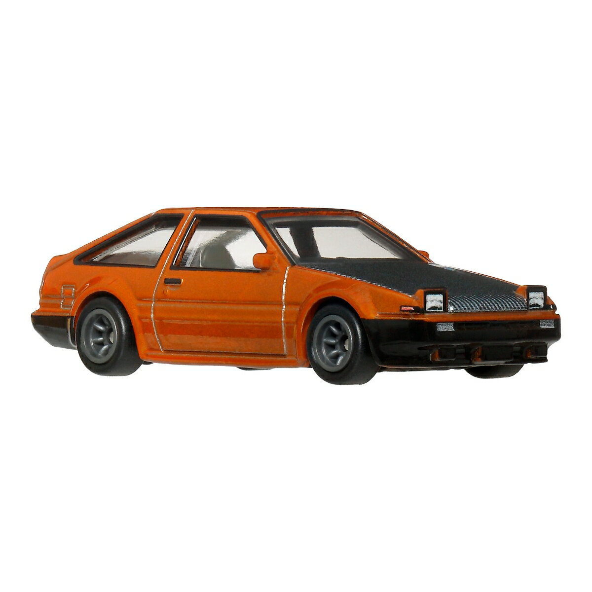 ホットウィール(Hot Wheels)　カーカルチャー ジャパンヒストリックス5 トヨタ AE86 スプリンター トレノ 乗り物おもちゃ ミニカー 3歳から オレンジ JKF10 3