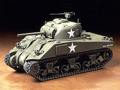 タミヤ 1/48 ミリタリーミニチュアシリーズ アメリカ M4シャーマン戦車（初期型） 【32505】