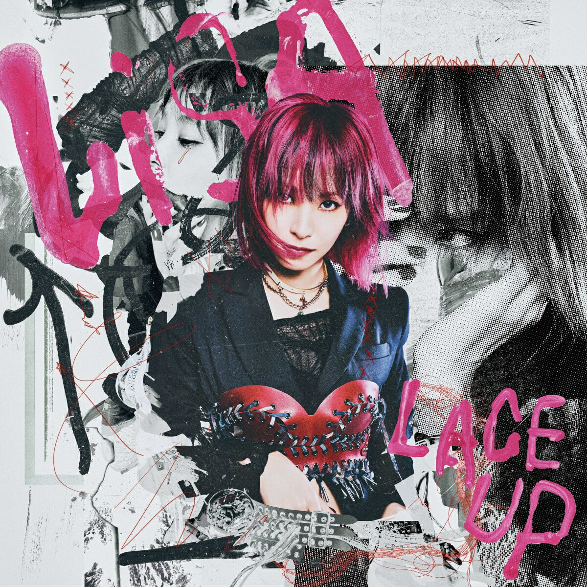 LiSA、ヒット曲を多数収録した自身7枚目となるフルアルバム！

約3年ぶり、7枚目となるオリジナルフルアルバム「LACE UP」をリリース。2025年7月に公開された『劇場版「鬼滅の刃」無限城編 第一章 猗窩座再来』の主題歌「残酷な夜に輝け」をはじめ、映画『スパイダーマン：アクロス・ザ・スパイダーバース』日本語吹替版主題歌「REALiZE」、ソニー デジタル一眼カメラα7C II Web CMソング「HELLO WORLD」、TVアニメ「魔法科高校の劣等生」第3シーズンオープニング主題歌「Shouted Serenade」、アニメ『NieR:Automata Ver1.1a』第2クール オープニングテーマ「ブラックボックス」、TVアニメ「シャングリラ・フロンティア」2nd Season 第1クール オープニングテーマ「QUEEN」、TVアニメ『俺だけレベルアップな件 Season 2 -Arise from the Shadow-』オープニングテーマ「ReawakeR (feat. Felix of Stray Kids)」、といった豪華タイアップ楽曲を多数含む全15曲を収録！