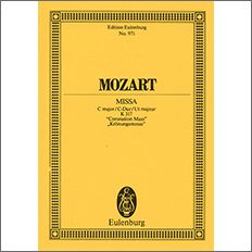 【輸入楽譜】モーツァルト, Wolfgang Amadeus: 戴冠ミサ ハ長調 KV 317