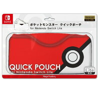 ポケットモンスター クイックポーチ for Nintendo Switch Lite モンスターボールの画像