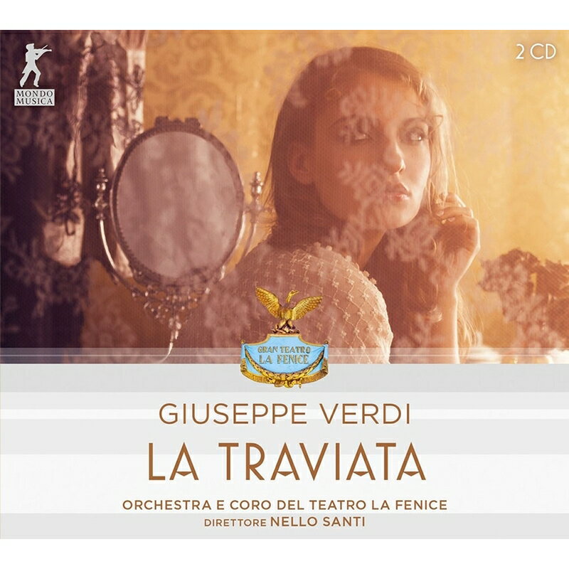 ヴェルディ（1813ー1901）ヴェルディ 発売日：2025年11月07日 予約締切日：2025年11月03日 La Traviata : Nello Santi / Teatro la Fenice, Maria Chiara, Gianni Raimondi, Mario Zanasi, etc. (1975) (2CD) JAN：4260193298110 2929811MMB Mondo Musica *cl* CD クラシック 歌劇・オペラ 輸入盤
