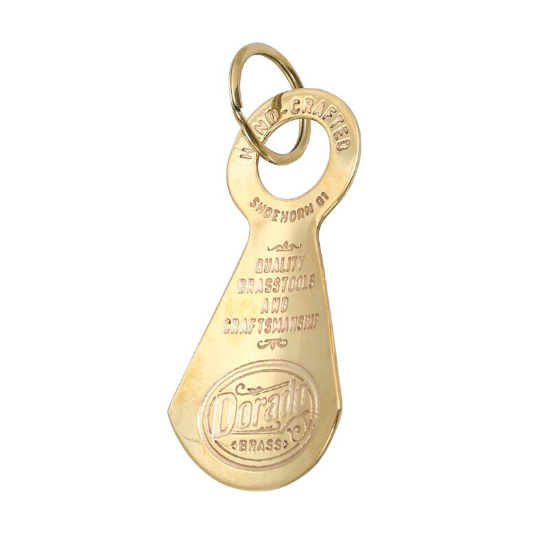 BRASS KEYCHAIN''SHOEHORN''T-1 BRASS　A759-858-1BS