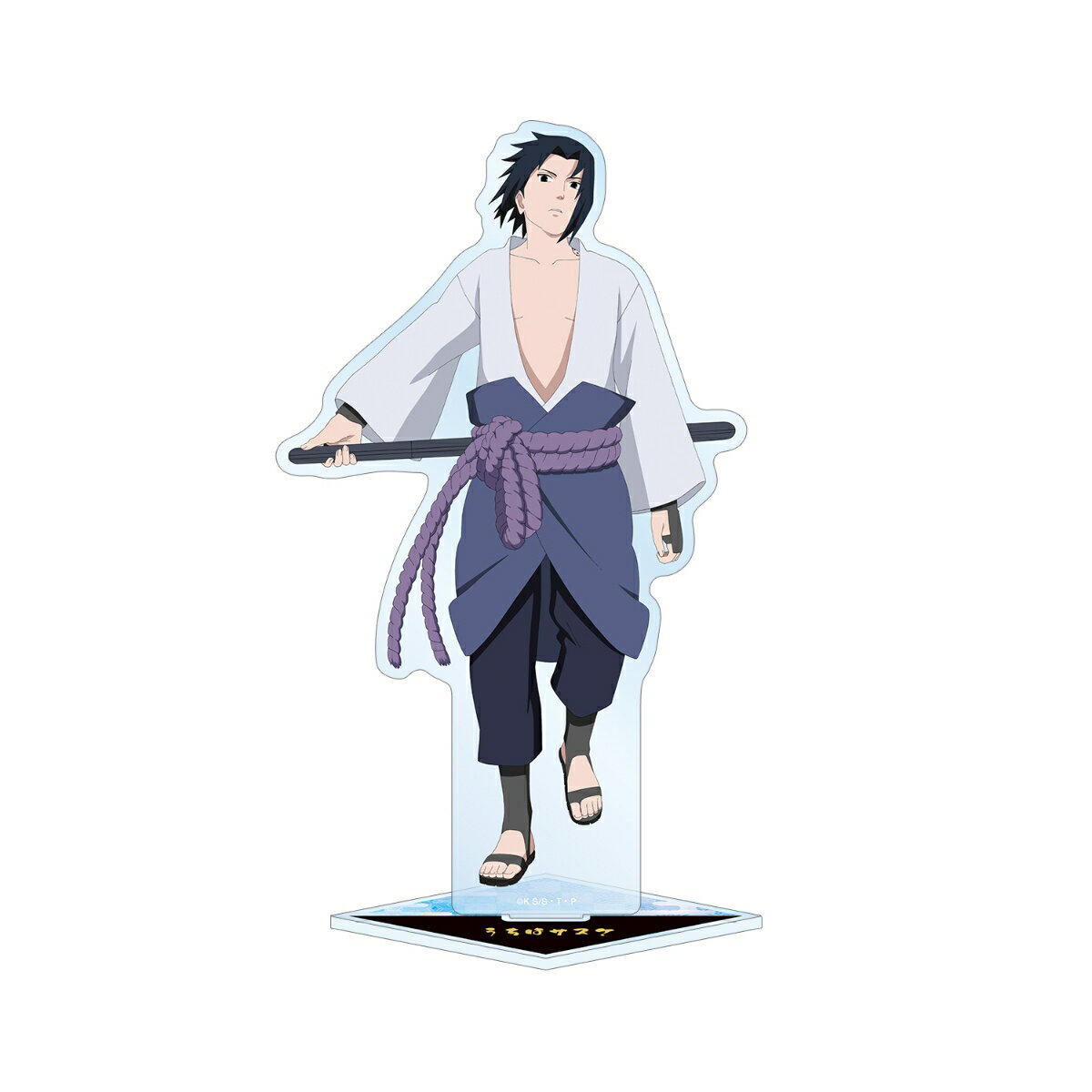 NARUTO-ナルトー 疾風伝描き下ろし うちはサスケ 戦闘前ver. BIGアクリルスタンド