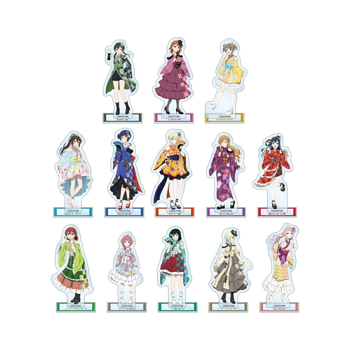 ラブライブ！虹ヶ咲学園スクールアイドル同好会描き下ろし 着物ドレスver. トレーディングアクリルスタンド(BOX＝13個)