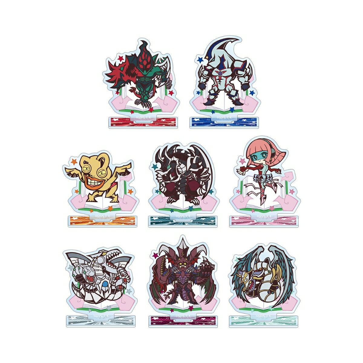 遊☆戯☆王デュエルモンスターズGXトレーディング トゥーン・ワールド テイストデフォルメ アクリルスタンド(BOX＝8)