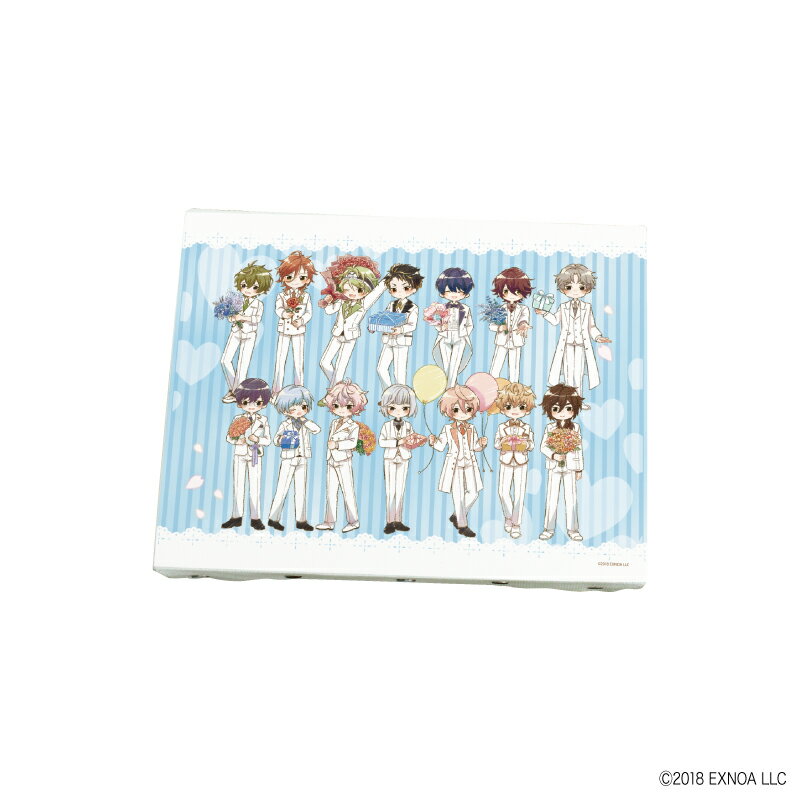 キャンバスアート「ウインドボーイズ!」02/ホワイトデーver. 整列デザインB(グラフアートイラスト)【グッズ】