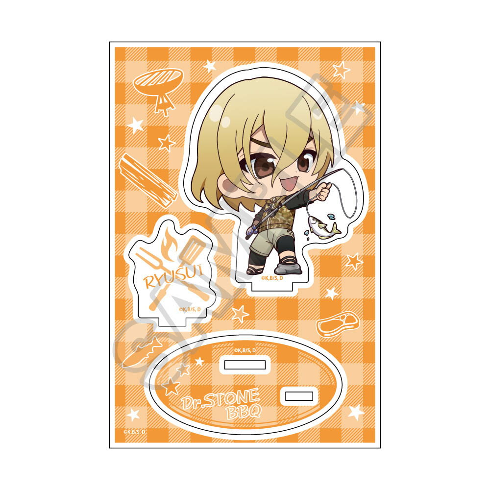 Dr.STONE ちびっつ！ バーベキュー アクリルスタンドJr. 七海龍水