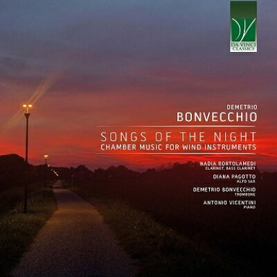 [Import CD] Night Songs ~ Chamber Music for Wind Instruments Diana Pagott, Antonio Vincentini, Demetrio Bonvecchio, Nadia Bol [Bonvecchio, Demetrio (1993-)]