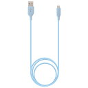 アクセスLightning ライトニング ライトニングケーブル 充電 USB シリコン 1メートル 急速充電 Apple MFi認証 iPhon アイフォーンジュウデンケーブル ライトニングケーブル 1メートル ブルー アップルシャ エムエフアイニンショウ エーエムピー003 ブルー AMPー003 BL JAN：4984199558138 PCソフト・周辺機器 スマートフォン関連 その他