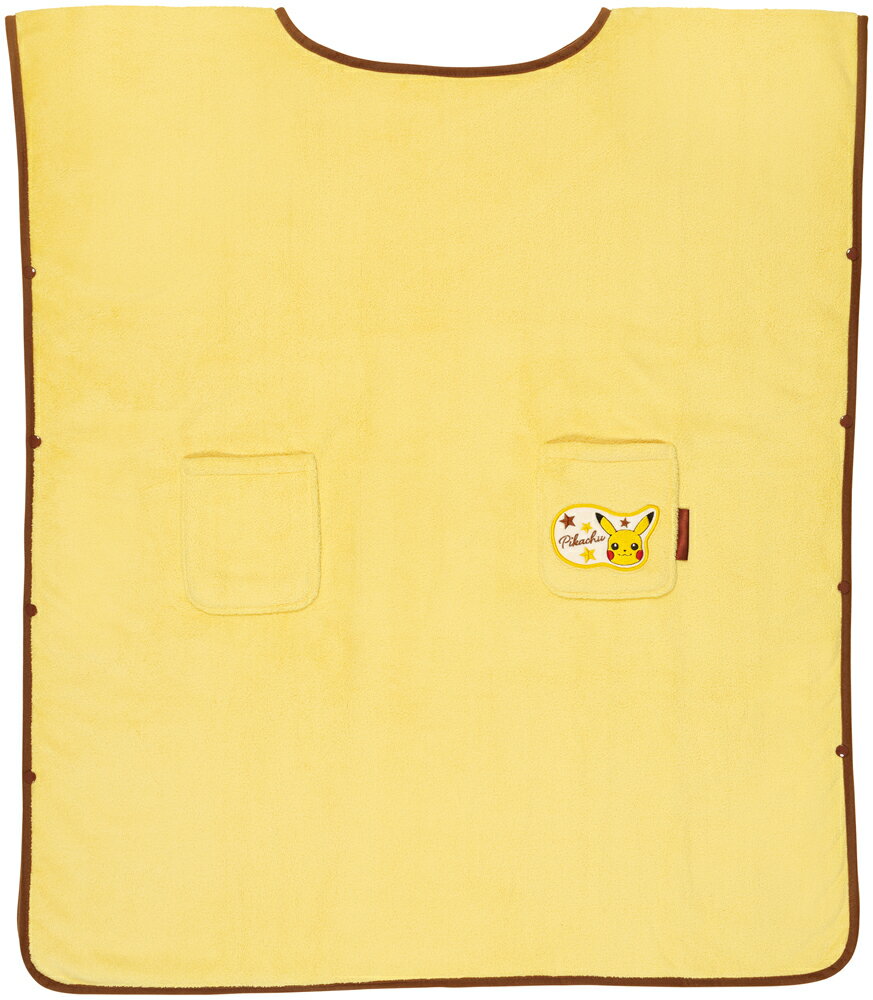 ポケモン ピカチュウ バスタオル 吸水 速乾 80×200cm かぶるキャラクタータオル
