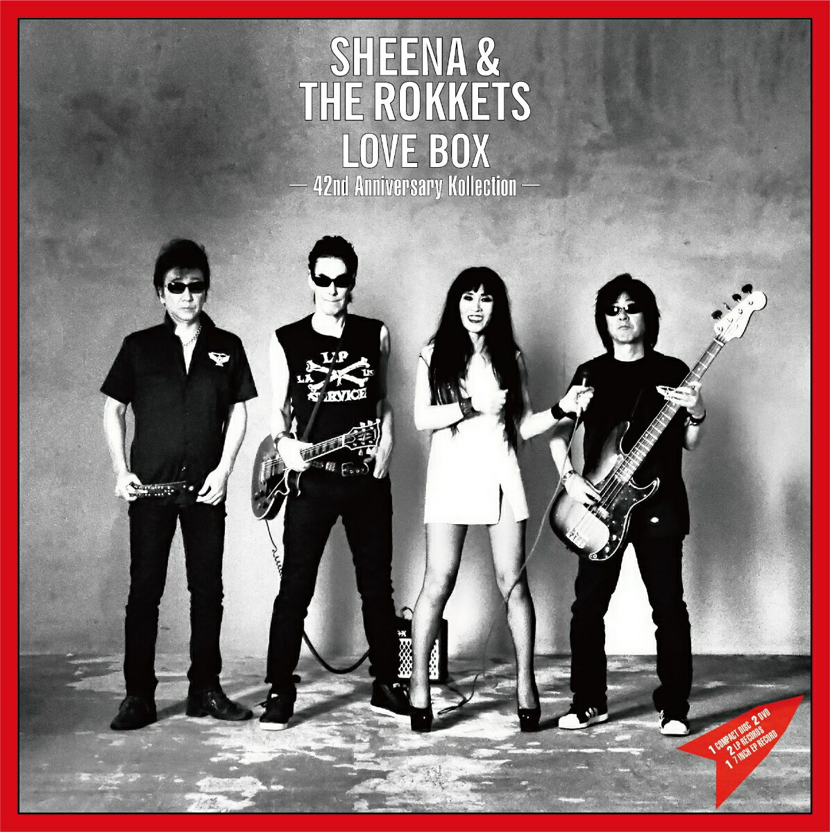LOVE BOX -42nd Anniversary Kollection-＜完全受注生産限定BOX＞ [ シーナ&ロケッツ ]