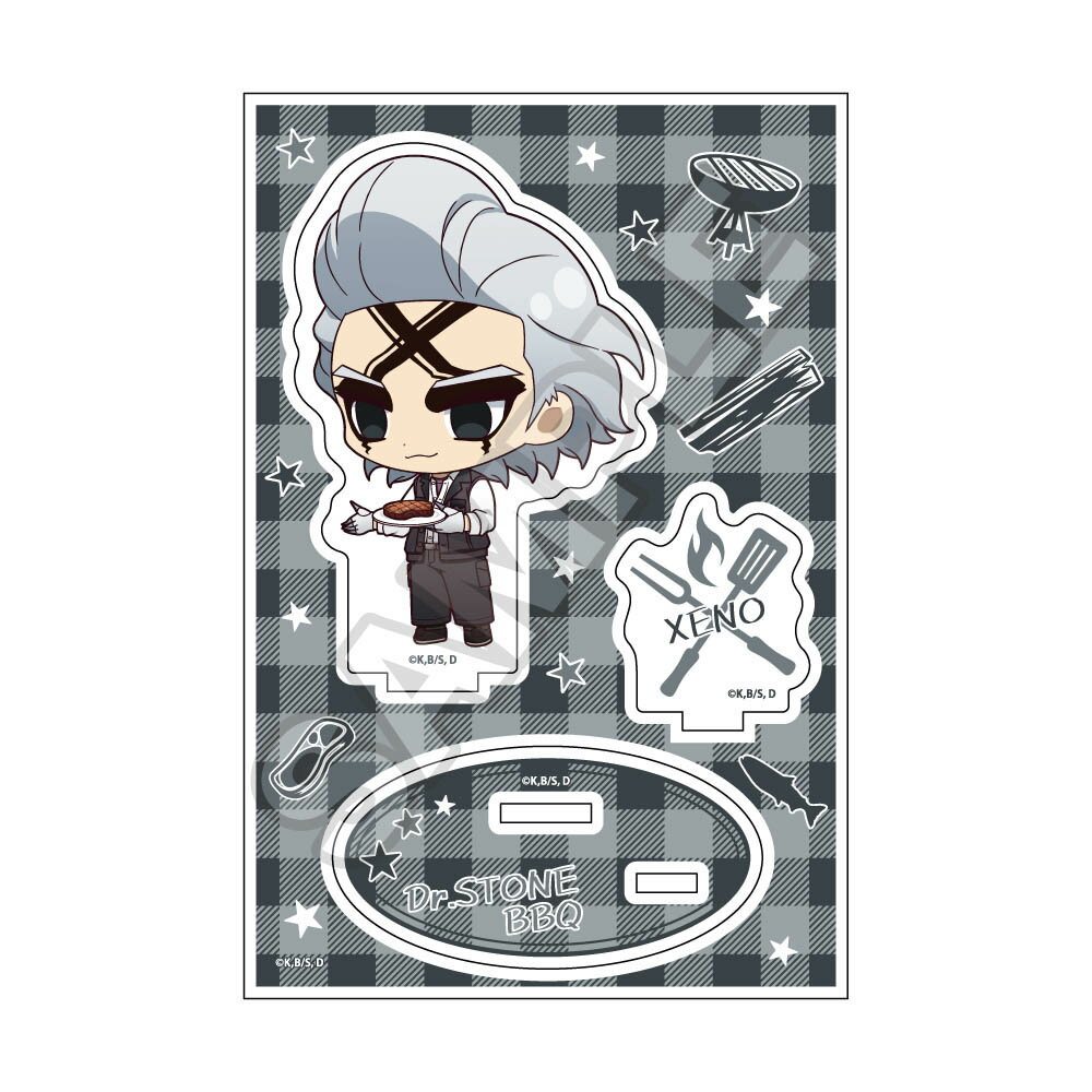 Dr.STONE ちびっつ！ バーベキュー アクリルスタンドJr. Dr.ゼノ