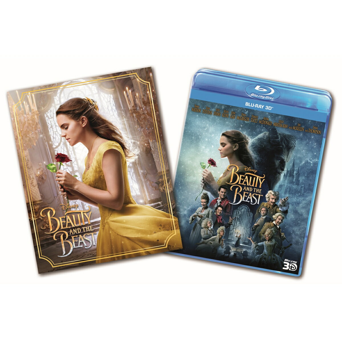 美女と野獣 MovieNEXプラス3D(オンライン初回限定商品)【3D Blu-ray】 [ エマ・ワトソン ]