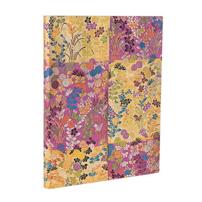 Kara-Ori Pink Ultra Unlined Softcover Journal, 176pg, 100gsm by Paperblanks (Japanese Kimono) KA..