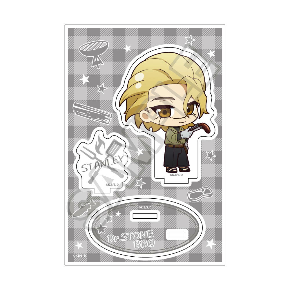 Dr.STONE ちびっつ！ バーベキュー アクリルスタンドJr. スタンリー・スナイダー