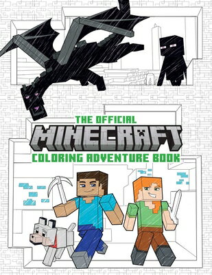 THE OFFICIAL MINECRAFT COLORING ADVENTURES BOOK [ INSIGHT EDITIONS ]