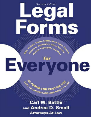 Legal Forms for Everyone: Wills, Probate, Trusts, Leases, Home Sales, Divorce, Contracts, Bankruptcy
