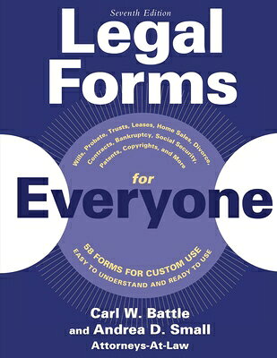 Legal Forms for Everyone: Wills, Probate, Trusts, Leases, Home Sales, Divorce, Contracts, Bankruptcy LEGAL FORMS FOR EVERYONE EDITI 